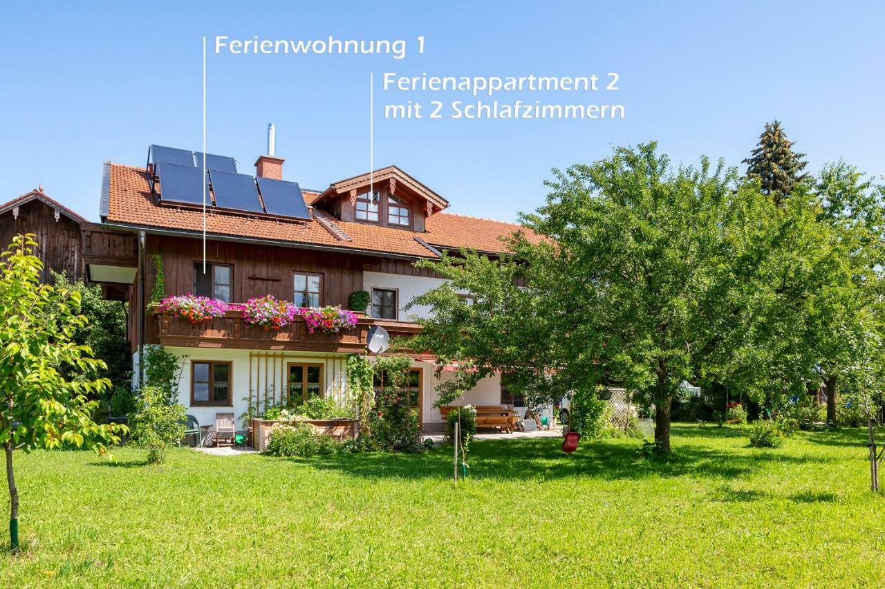 Zaisslhausl Hof Ferienwohnungen Übersee Buitenkant foto