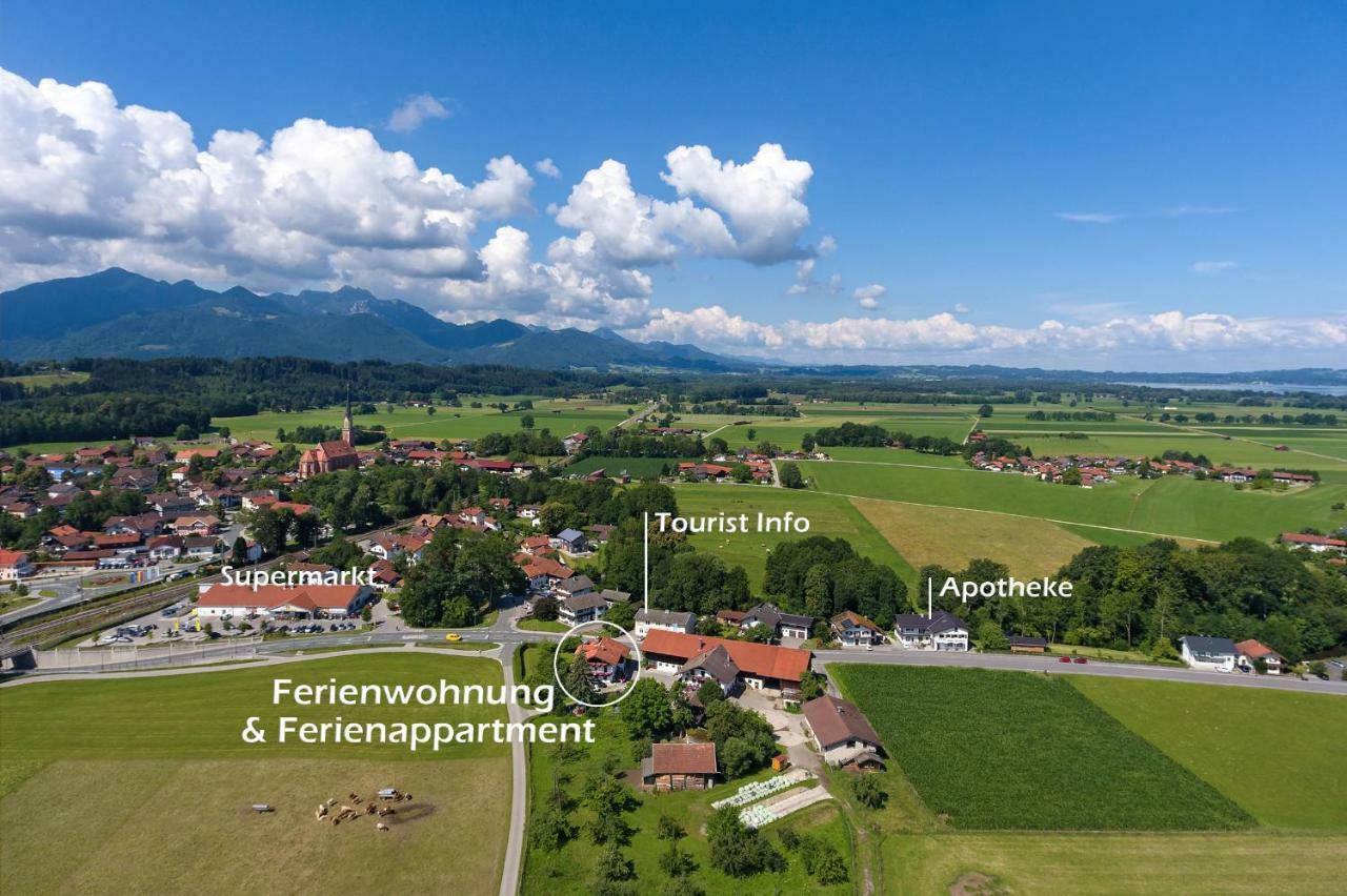 Zaisslhausl Hof Ferienwohnungen Übersee Buitenkant foto